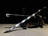 The Kuroi ki Handmade Ninjato Manganese Steel-Romance of Men