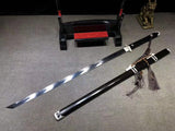 The Kuroi ki Handmade Ninjato Manganese Steel-Romance of Men