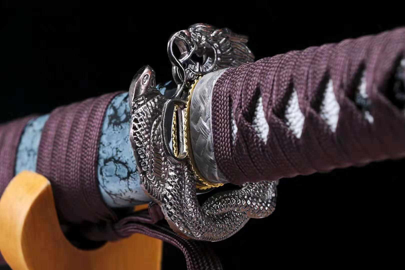 The Doragonsouru Handmade Katana T10 Steel-Romance of Men