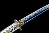 The komandona Handmade Katana Spring Steel-Romance of Men