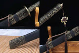 The Kokitei Handmade Chinese Dao Pattern Steel-Romance of Men