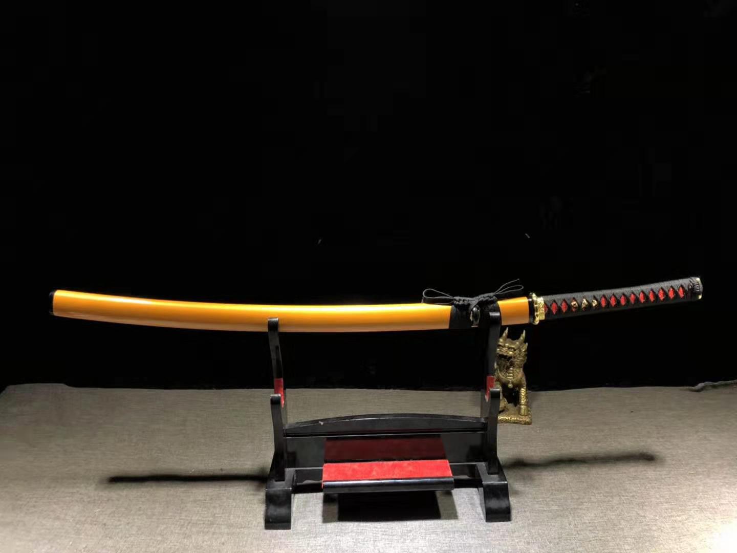 The Seiryu Handmade Katana 1060 Carbon Steel-Romance of Men