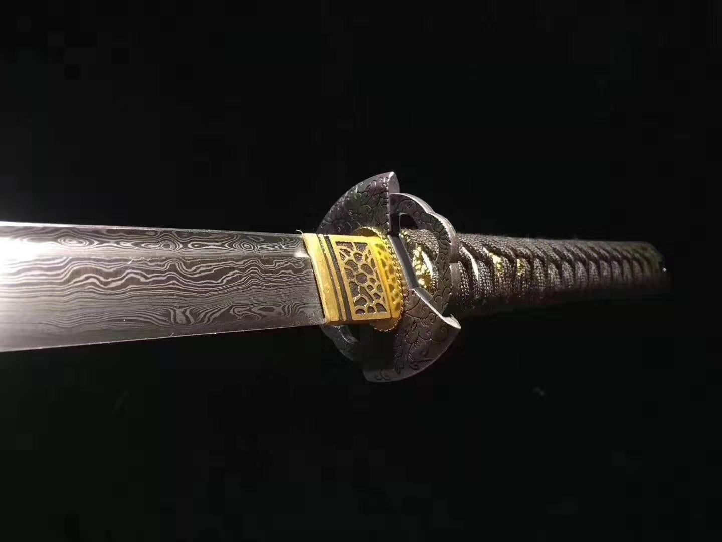 The MoQing Handmade Ninjato Pattern Steel-Romance of Men