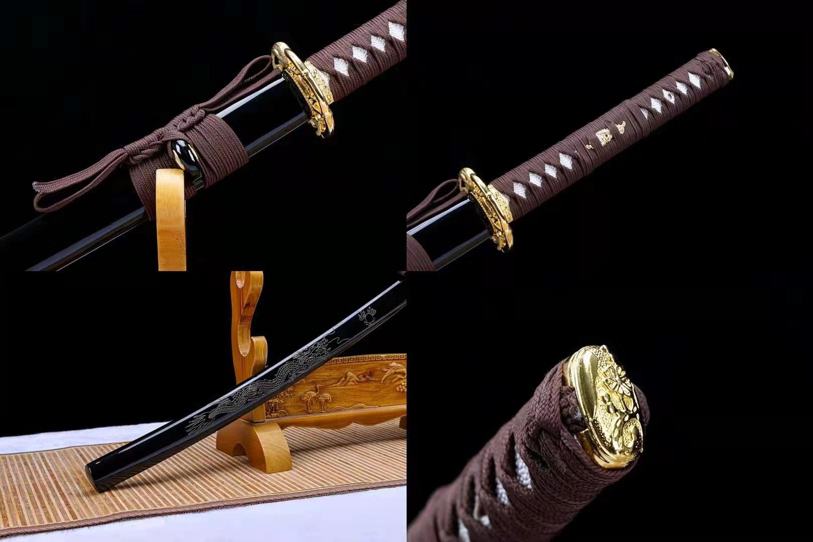 The Kogane Handmade Katana High Carbon Steel-Romance of Men