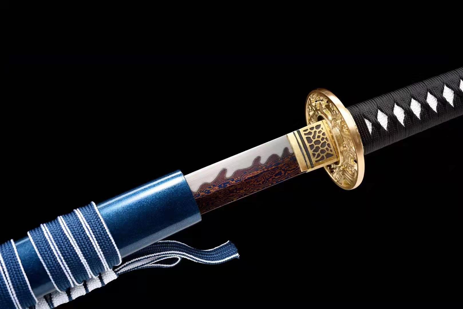 The Akechi Handmade Katana Pattern Steel-Romance of Men
