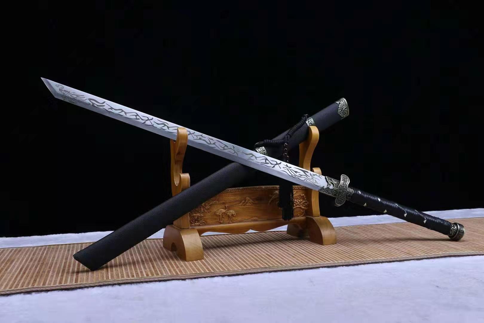 The Rongufeijushao Handmade Ninjato Manganese Steel-Romance of Men