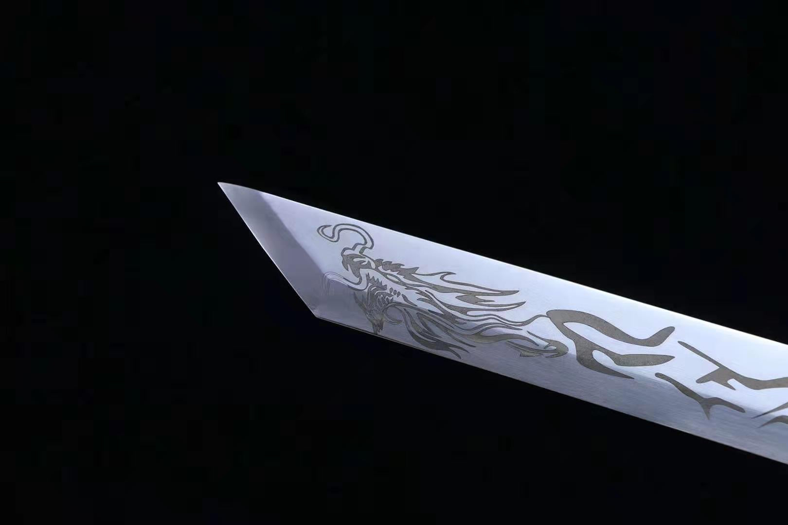 The Rongufeijushao Handmade Ninjato Manganese Steel-Romance of Men