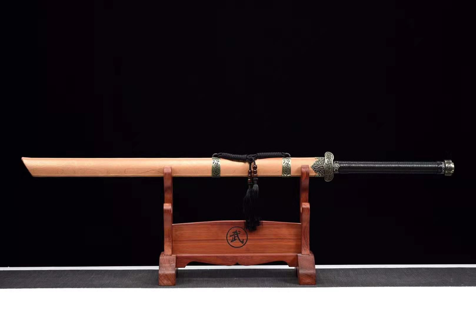 The Fureru chai Handmade Ninjato Manganese Steel-Romance of Men