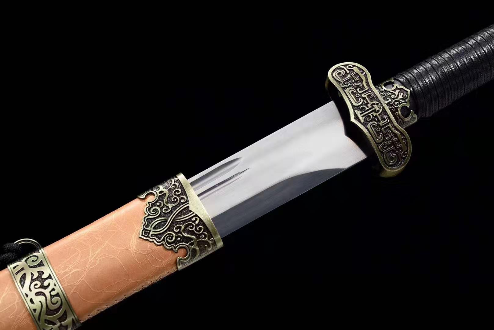 The Fureru chai Handmade Ninjato Manganese Steel-Romance of Men