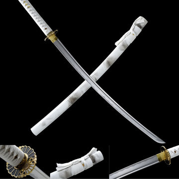 The Yuki Senshi Handmade Katana Carbon Steel-Romance of Men