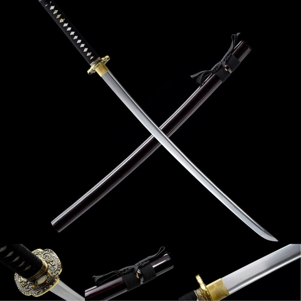 The Inochishirazu Handmade Katana Spring Steel-Romance of Men