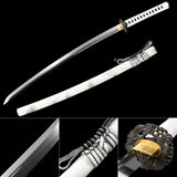 The Yurei Jigoku Handmade Katana Extra Sharp Spring Steel Unokubi-Zukuri