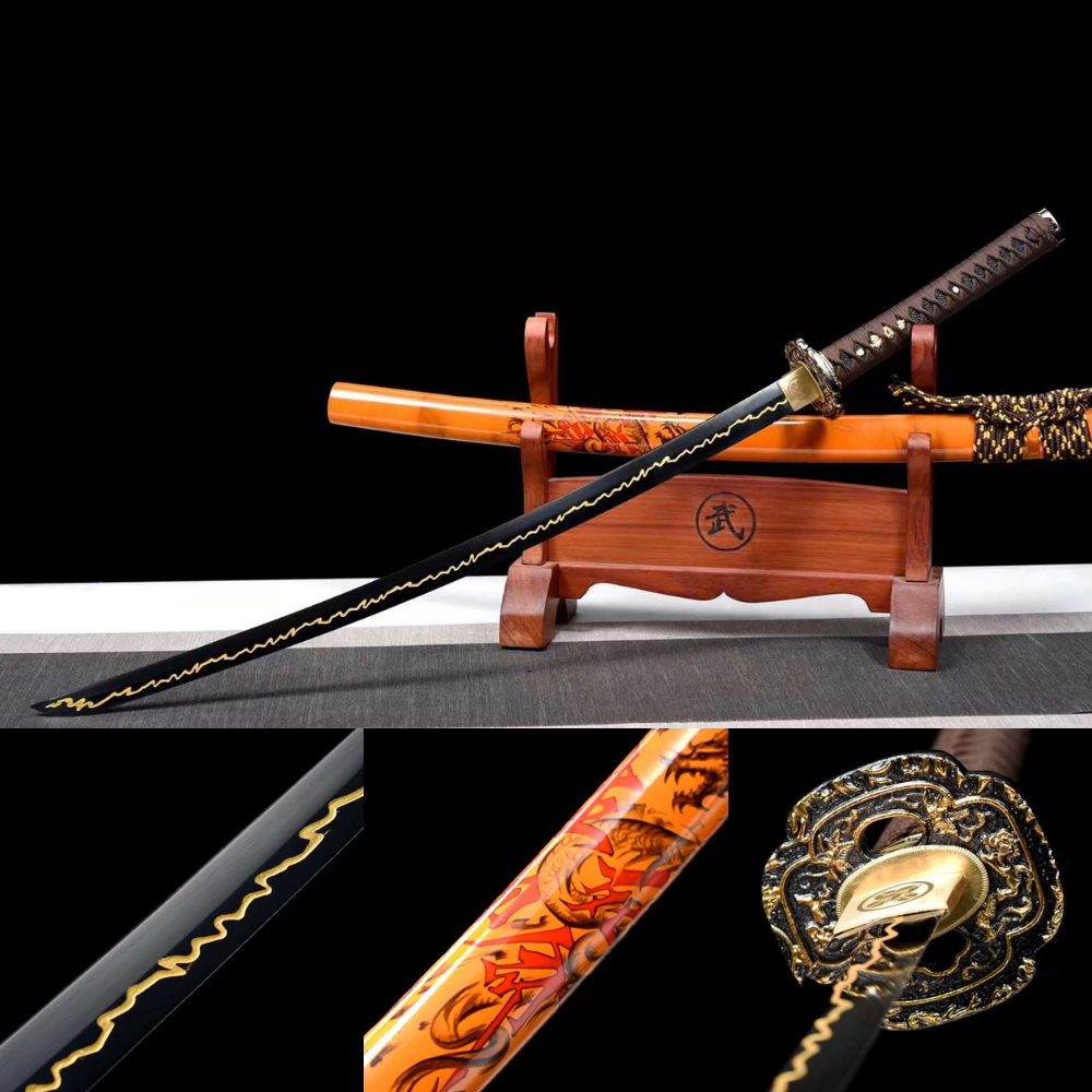 The Yama Hadesu Handmade Katana Manganese Steel