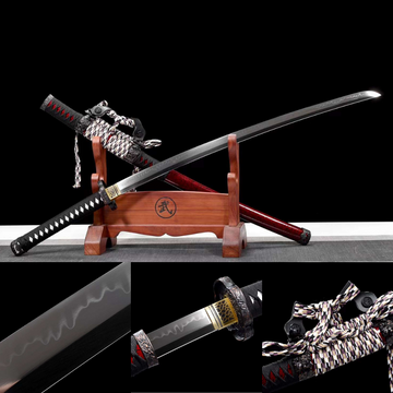 The Maddoraion Taito Handmade Katana Clay Tempered T10 Steel