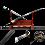 The Horidoragon Yuisho Handmade Katana Wakizashi Pattern Steel