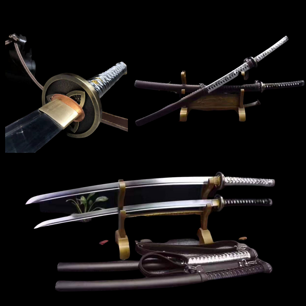 The Zonbi Handmade Katana Manganese Steel-Romance of Men