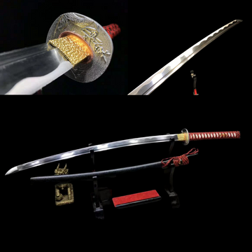 The Umitsubame Handmade Katana 1060 Carbon Steel-Romance of Men