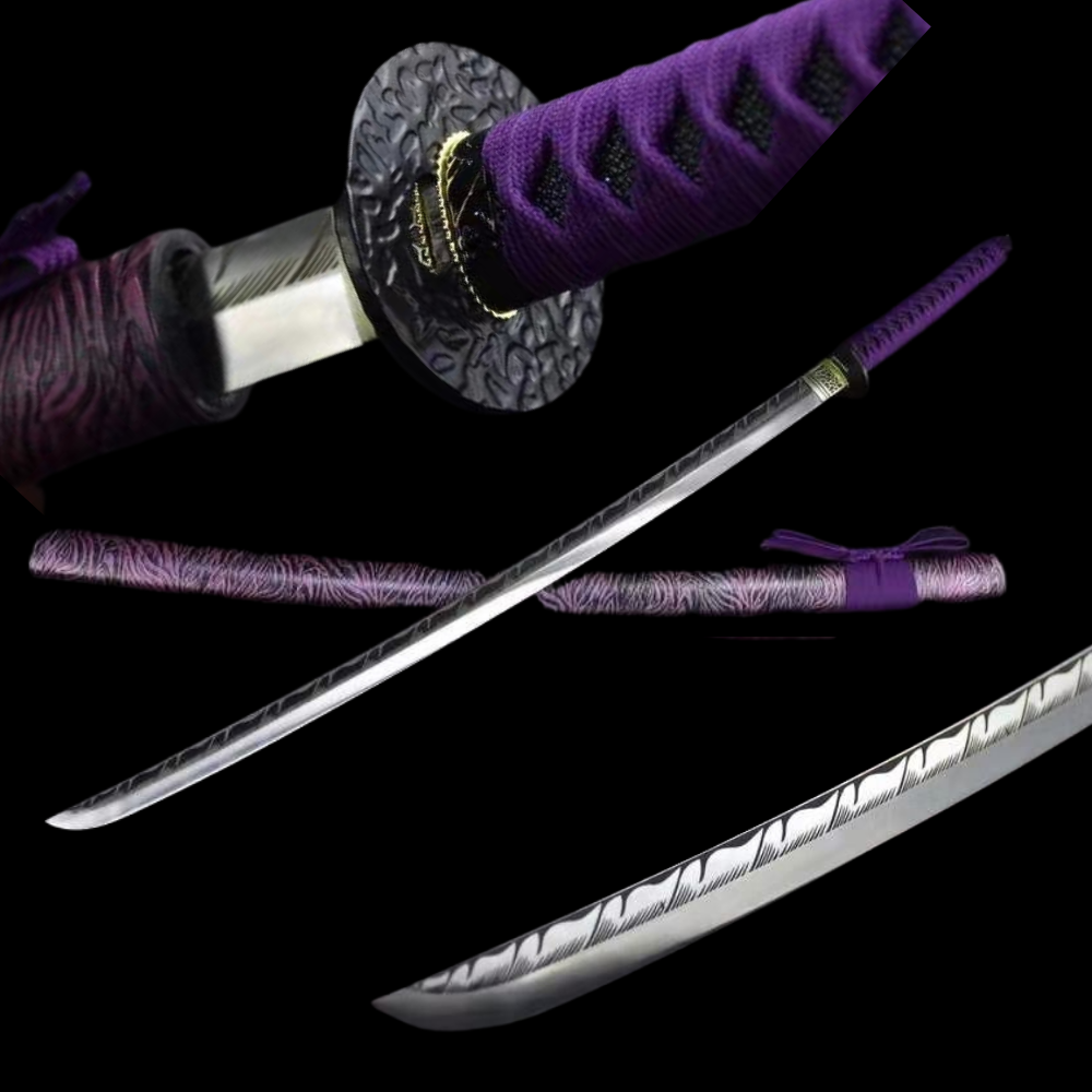 Surudoi Ha Handmade Katana 7Cr17MOV Stainless Steel-Romance of Men