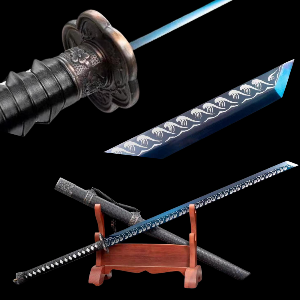 The Hariken Handmade Ninjato Manganese Steel-Romance of Men