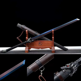 The Okami Tamashi Handmade Ninjato Manganese Steel