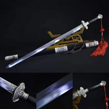 The Rotasusodo Handmade Chinese Sword Pattern Steel