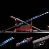 The Tsuki Okamu Handmade Ninjato Manganese Steel