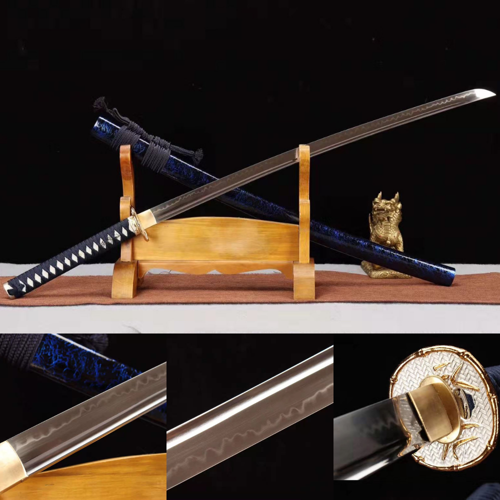 The Umi Nimodoru Handmade Katana T10 Steel-Romance of Men