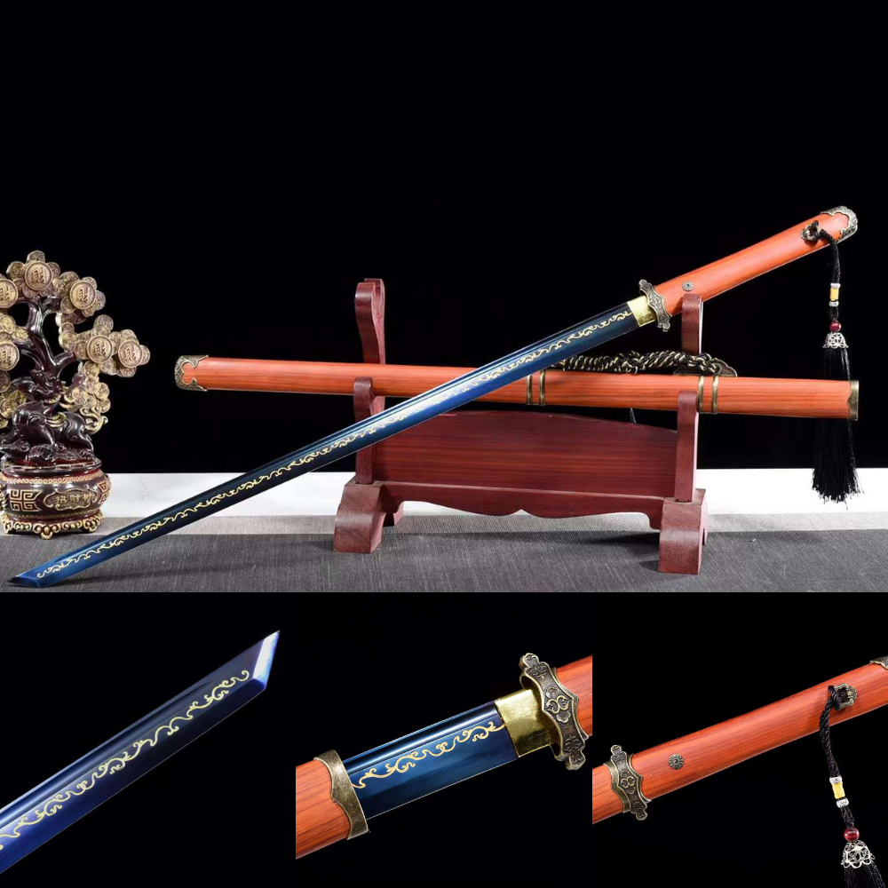 The Suanmin Handmade Chinese Dao Manganese Steel-Romance of Men