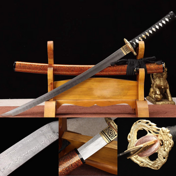 The Kage Kimeru Handmade Katana T8 Manganese Steel