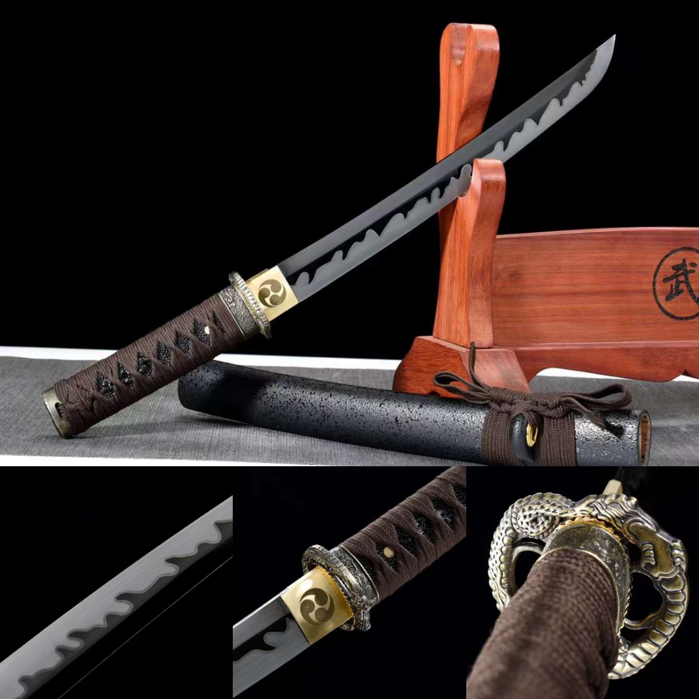 The Buru Doragon Naifu Handmade Tanto Katana Manganese Steel