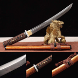 The Hodo Yoru Handmade Tanto Katana T8 Manganese Steel