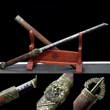 The Supamaji Kumonki Handmade Ninjato Wakizashi Spring Steel