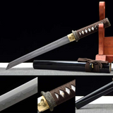 The Kodai Hoshizora Handmade Tanto Katana Clay Tempered T10 Steel