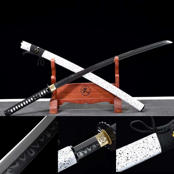 The Haoyue Handmade Katana Clay Tempered T10 Steel