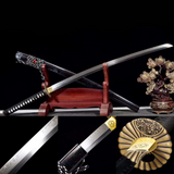 The Maho Takaramono Handmade Katana Clay Tempered T10 Steel