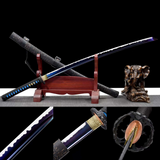 The Aojirou Sora Handmade Katana Carbon Steel