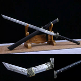 The Rongufeijushao Handmade Ninjato Manganese Steel