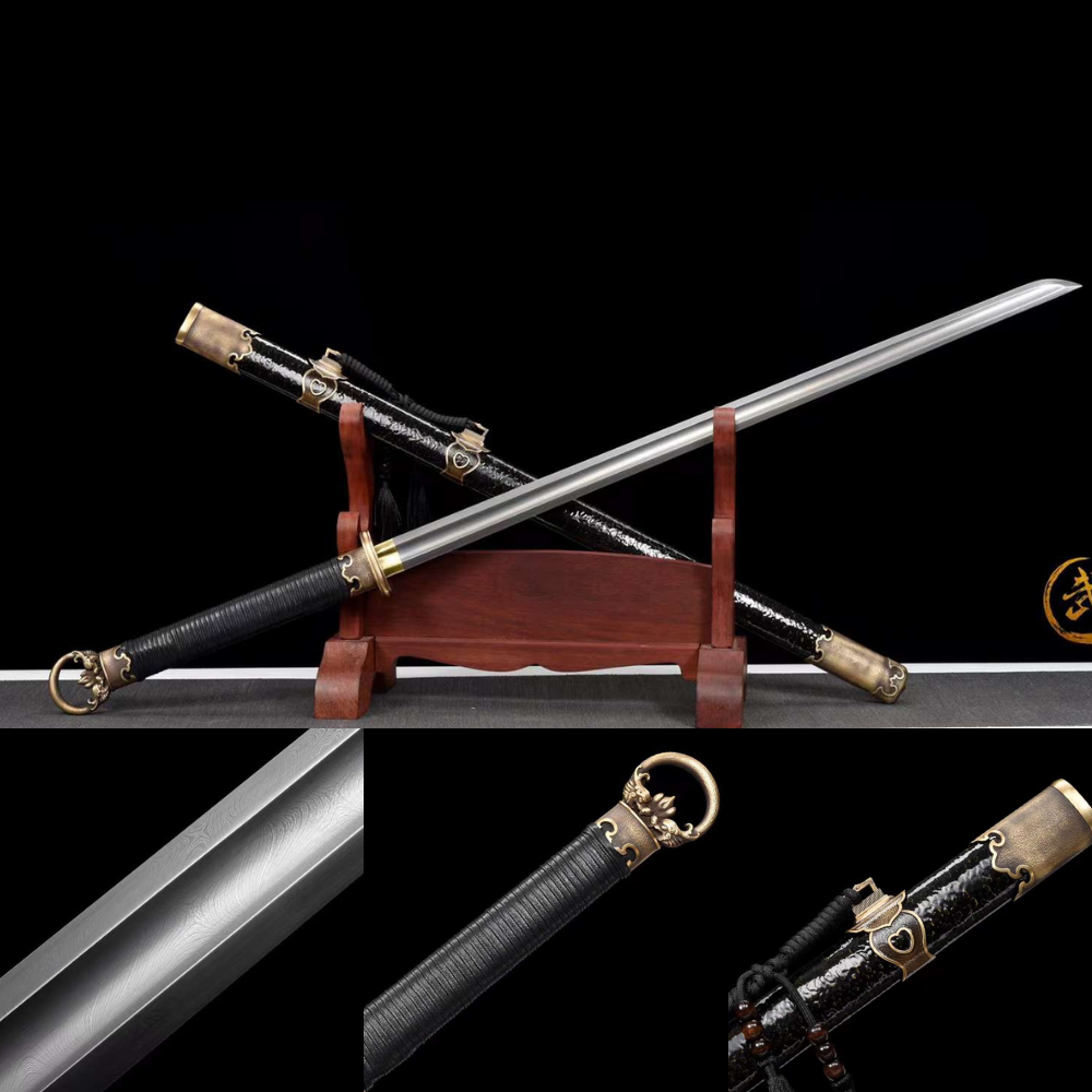 The Peidonraiberu Handmade Chinese Tang Dao Pattern Steel