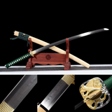 The Shiyuga Handmade Katana Clay Tempered T10 Steel