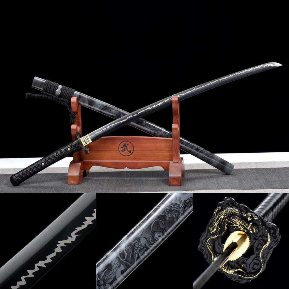 The Dakudolagon Handmade Katana Manganese Steel