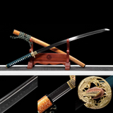 The Tenmeighi Handmade Katana Clay Tempered T10 Steel