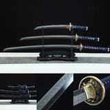 The Kogane Notoshi Handmade Katana Set Clay Tempered T10 Steel