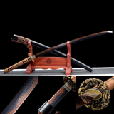 The Yuronin Handmade Katana Clay Tempered T10 Steel