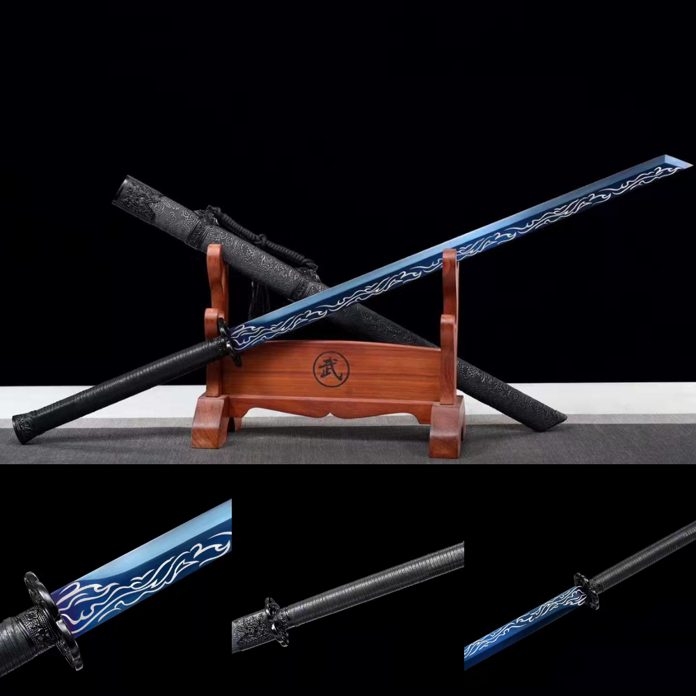 Deddo Dragon Handmade Ninjato Manganese Steel-Romance of Men