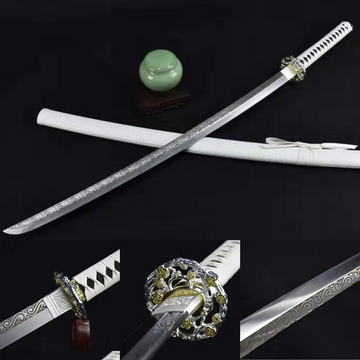 Muchu ninatte Handmade Katana 7Cr17MOV Stainless Steel-Romance of Men