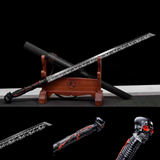 The Debirusura Handmade Ninjato Manganese Steel