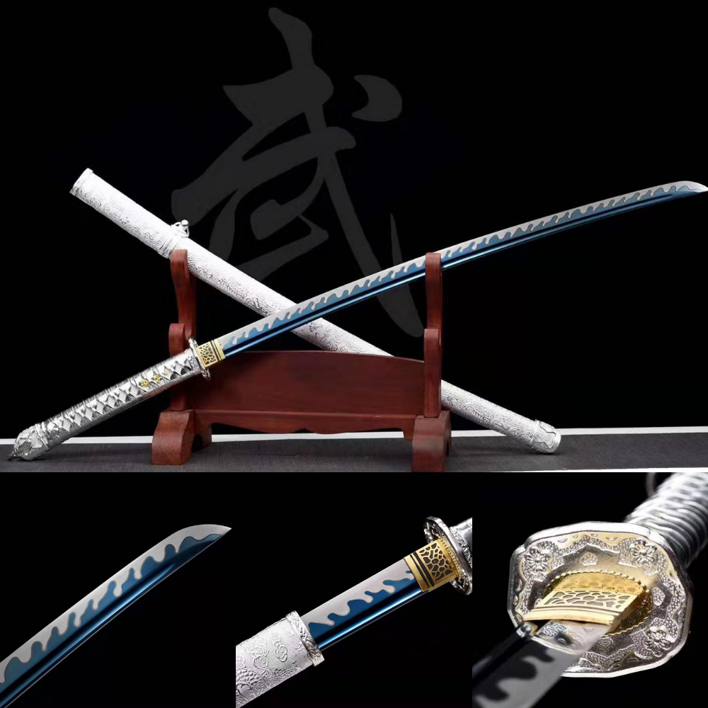 The komandona Handmade Katana Spring Steel-Romance of Men