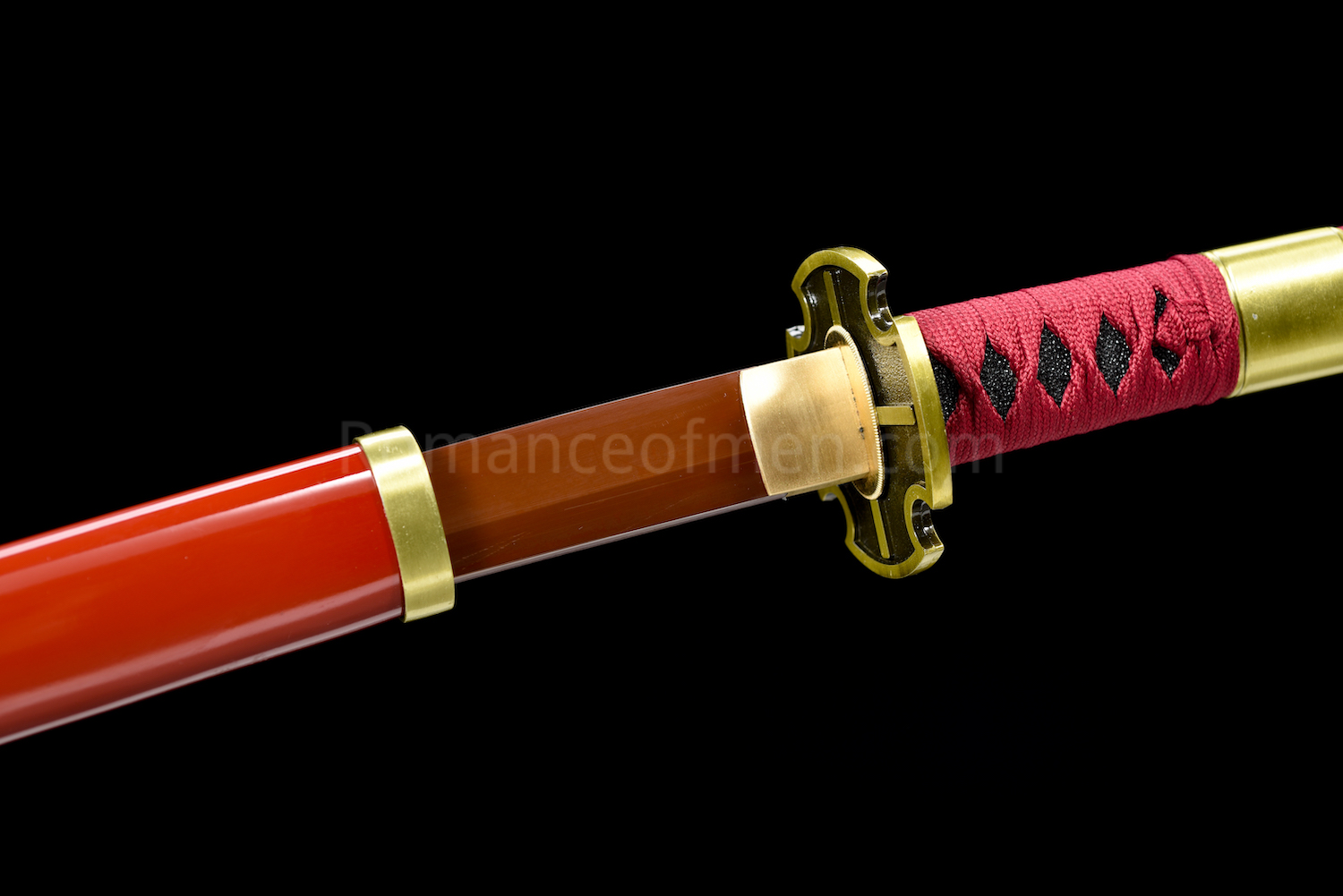 Sandai Kitetsui Zoro Katana One Piece Red Manganese Steel