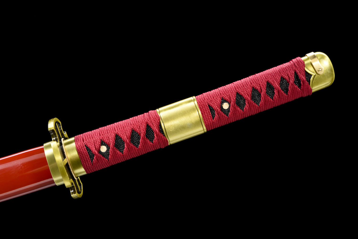 Sandai Kitetsui Zoro Katana One Piece Red Manganese Steel