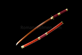 Sandai Kitetsui Zoro Katana One Piece Red Manganese Steel